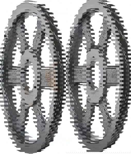 3B5V124 3 Groove, 5/8 to 2-1/4 Bore Diam, 12.68